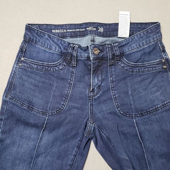 RW&CO Rebecca Trouser Leg denim jeans Sz 28 - Picture 9 of 14